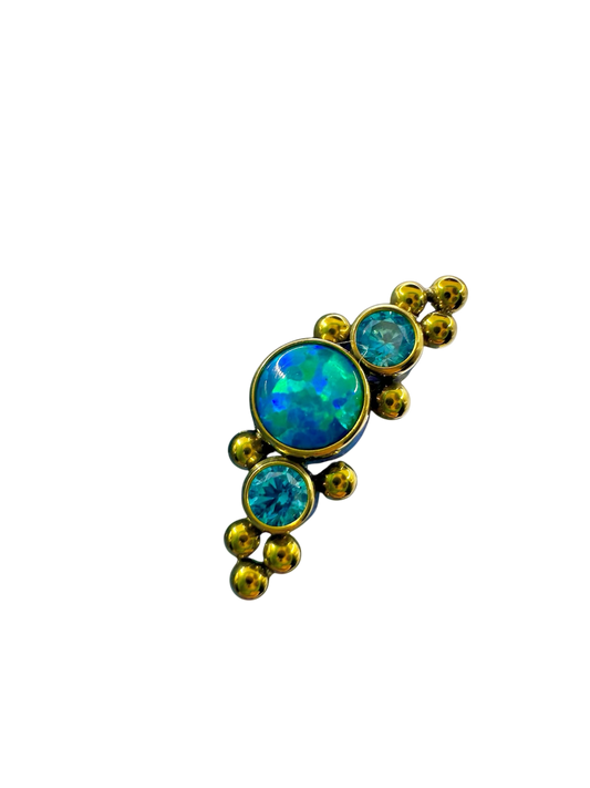 Piercing Imperial Blue