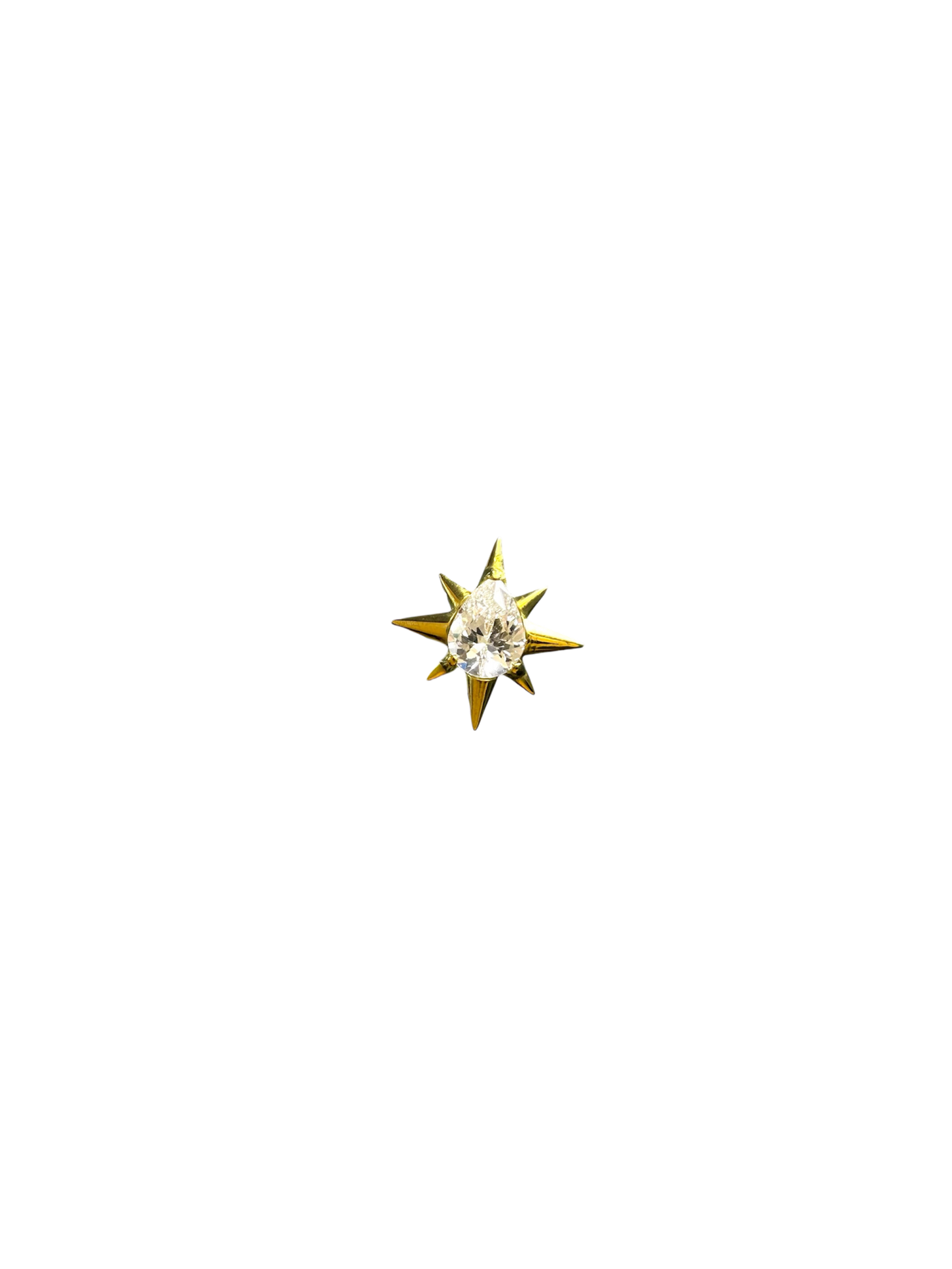 Piercing gota estrella
