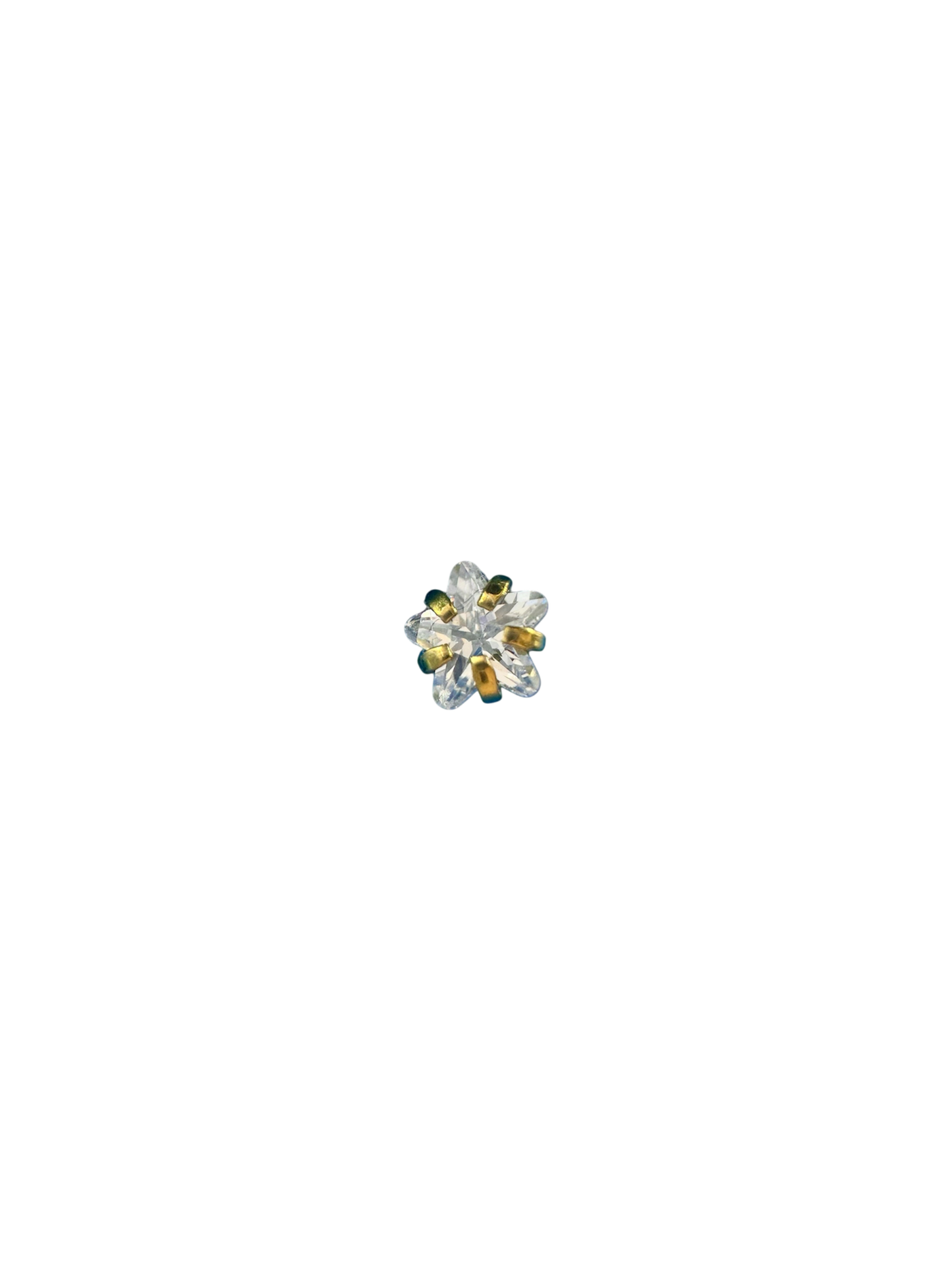 Piercing estrella Circonia mini